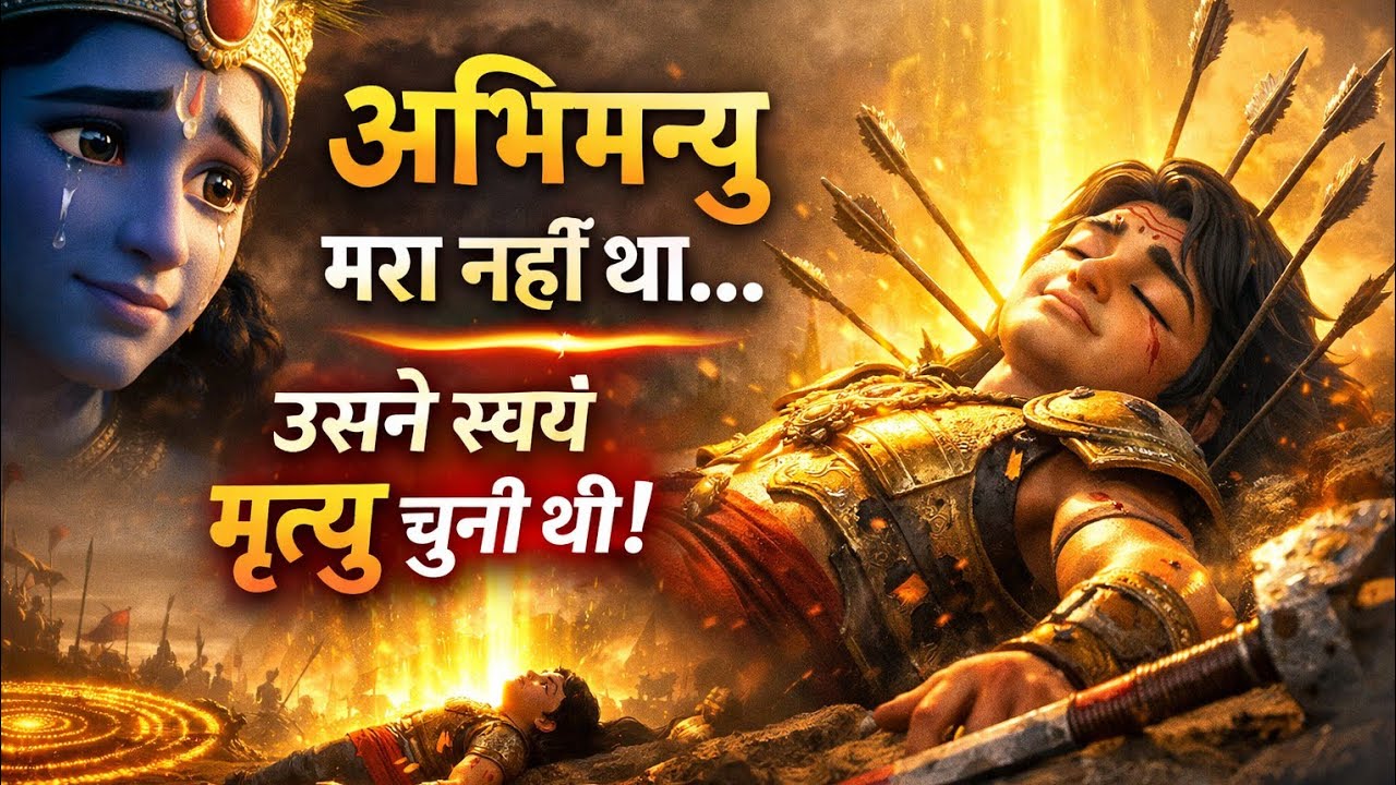 “अभिमन्यु मरा नहीं था… उसने स्वयं मृत्यु को चुना था | Chakravyuh का अनसुना सत्य”.