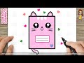 How To Draw A Cute Easy Notebook Step By Step For Kids And Toddlers How To Draw A Cute Easy Notebook Step By Step For Kids And Toddlers