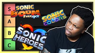 Abithegreat1 makes a Sonic Games tier list 