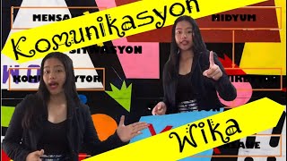 MODELO NG KOMUNIKASYON | ZAHAR G. WABE