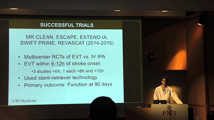 Michael Levitt, M.D. - Endovascular Clot Retrieval for Ischemic Stroke: Back from the Dead