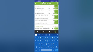 Luxpower SNA 5000 WPV Xem thông số trên điện thoại