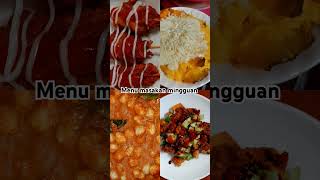 menu masakan #masak #resep #food #fyp #cooking #masaklagi #masakancepat #makanan #menu #shorts #cook