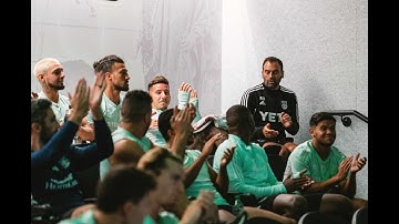 Head Coach Josh Wolff tells Sebastián Driussi he is an MLS All-Star.