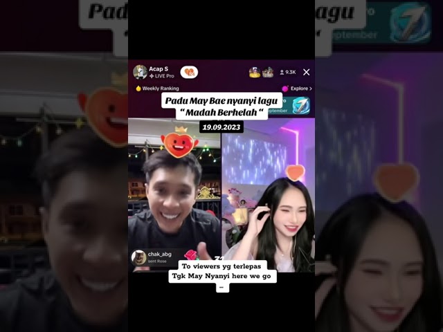 Seronoknya dengar May Bae nyanyi lagu Madah Berhelah… cayalah class=