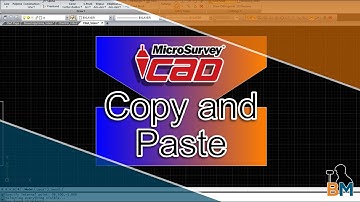 MicroSurvey CAD How to: Copy and Paste | Bench Mark