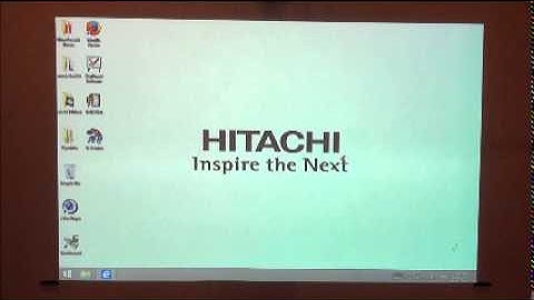Hitachi Finger Touch Tutorial