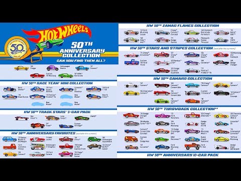 frases de hot wheels complete hot wheels 50th anniversary collection virgen frases de hot wheels complete hot wheels 50th anniversary collection virgen