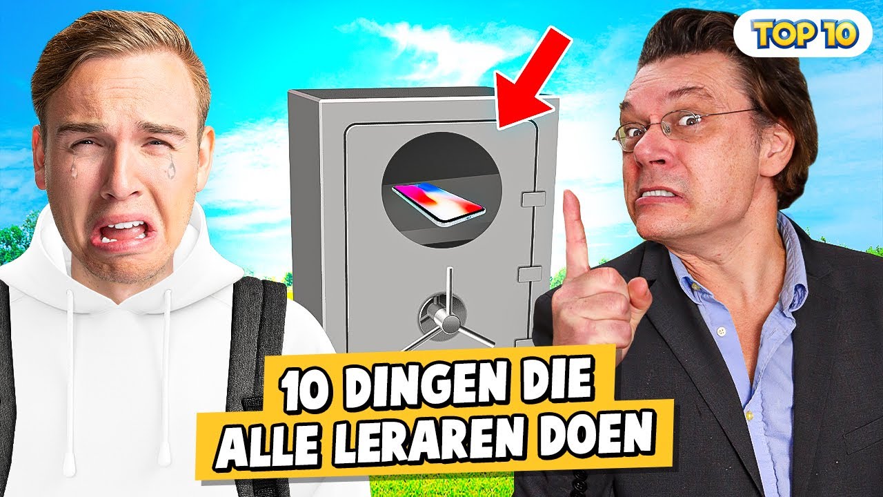 10 DINGEN DIE ALLE LERAREN DOEN!