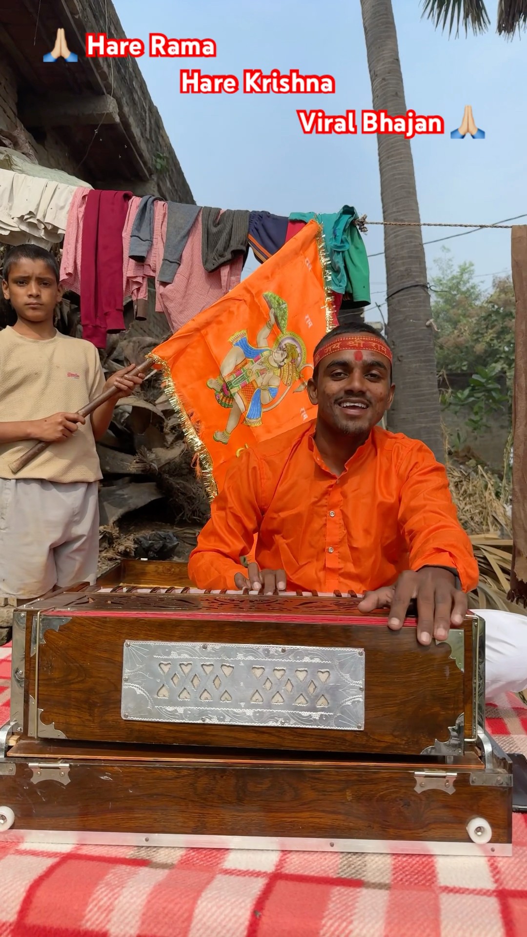 Hare Rama Hare Krishna Viral Bhajan￼ #raushanyadavg #viralvideo #trendingvideo #hareramaharekrishna