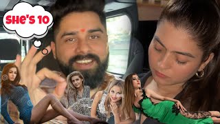RATING Other GIRLS in Front Of Girlfriend * Reaction, Attractivness *| Sahil Dagar | Publicly