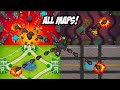 Playing 4 EXPERT Maps At The Same Time In Bloons TD6