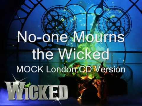 Wicked London - No-one Mourns The Wicked - MOCK CD...