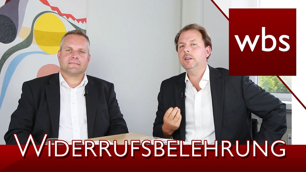 New Update Vollständige Widerrufsbelehrung in Printwerbung erforderlich | Im Interview mit Dr. Carsten Föhlisch