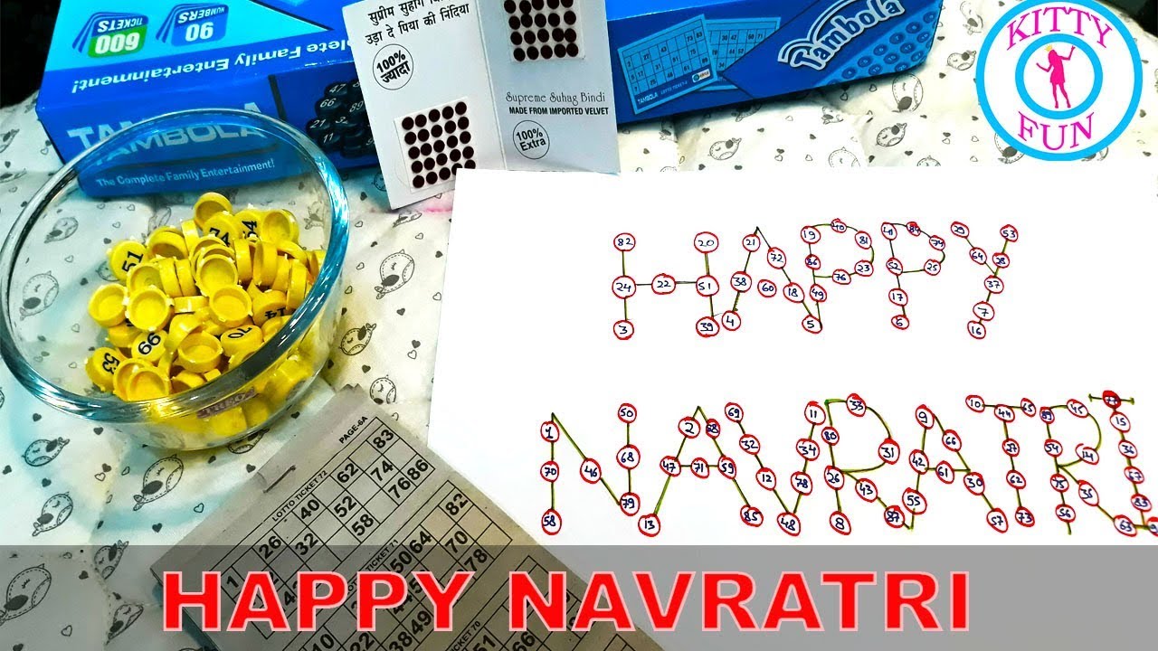 Happy Navratri Tambola Game New Unique Dividends YouTube