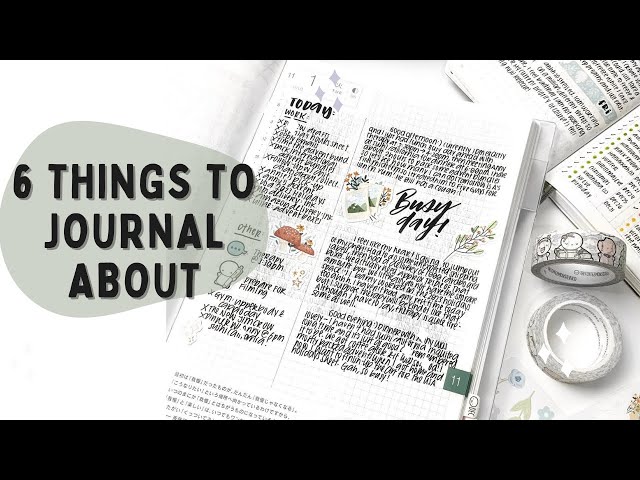 6 TIPS ON WHY IT'S GOOD TO KEEP A JOURNAL – Rustic Town