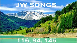 Video thumbnail of "instrumental JW Songs 116, 94, 145 - Peaceful music"