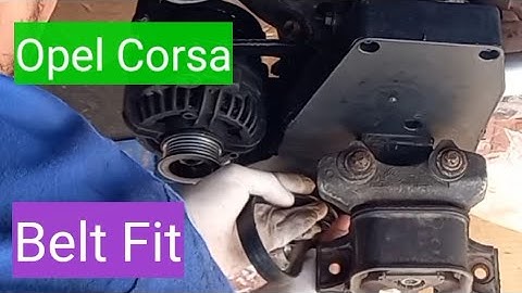 Opel Corsa Serpentine Belt