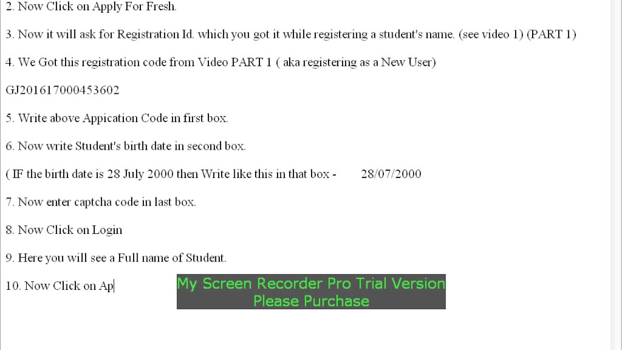 how to fill st sc obc scholarship form onine youtube st 389 form sc