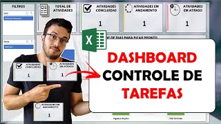 EXCEL - Dashboard  e Planilha Para Controle de Tarefas screenshot 5