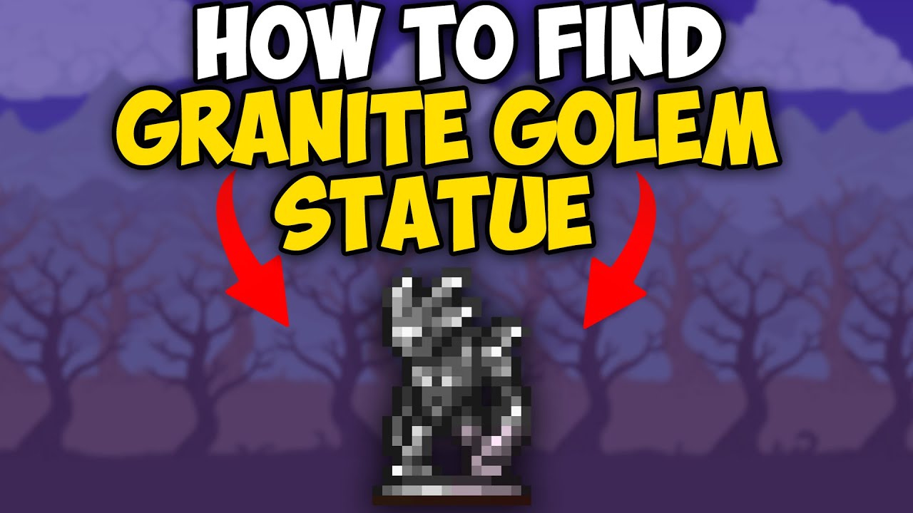 GRANITE GOLEM STATUE YouTube