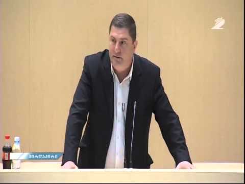 გიგა ბუკიას გამოსვლა პარლამენტში 10.07.2015