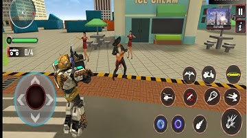 Police Limousine Robot Transform 2020 (iOS/Android Gameplay)Level 32