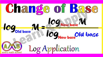 Base change formula | Log applications | Change of base logarithm | Log values | Logarithm base 10.