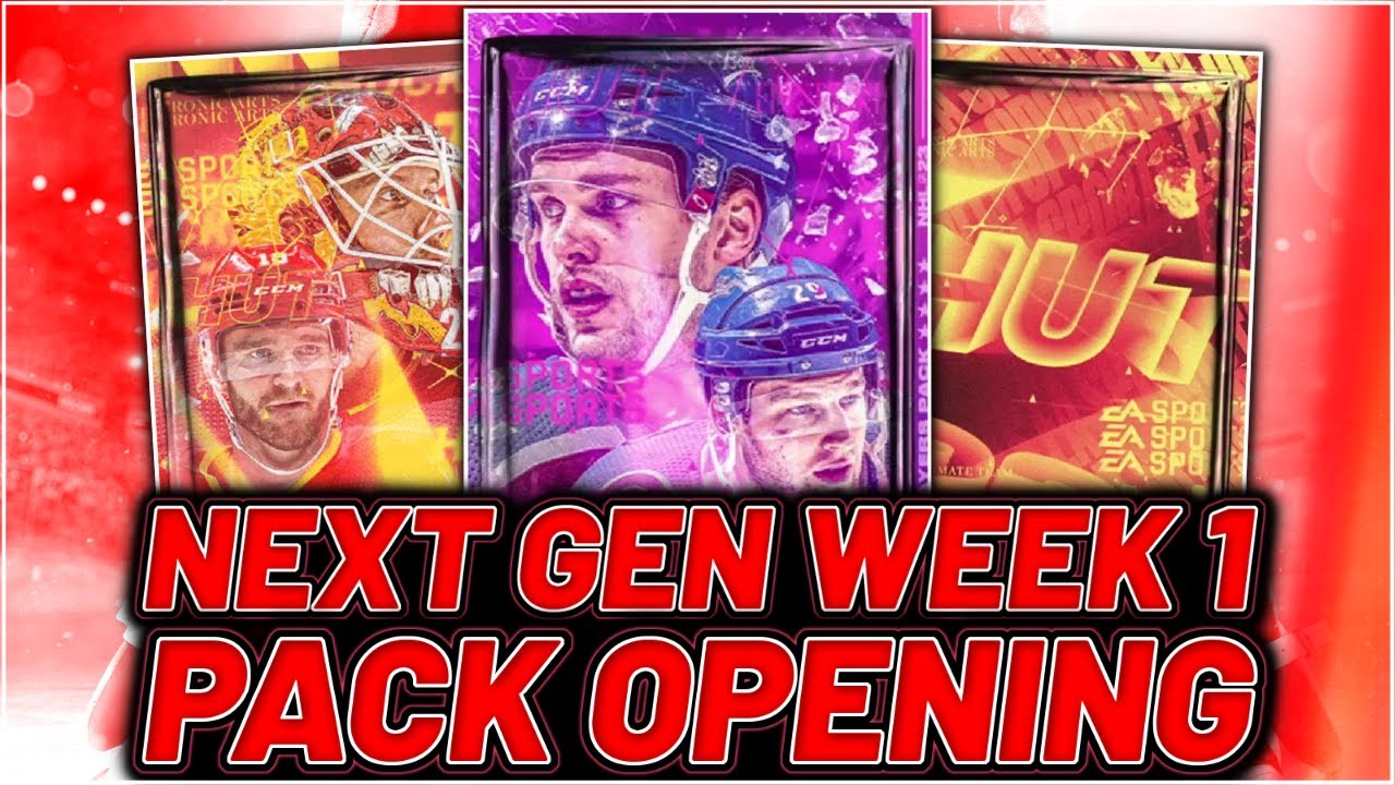*OVER 20 PACKS!* NHL 23 Next Gen Week 1 Pack Opening - YouTube