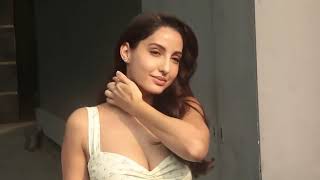 Hot Nora Fatehi Spotted On Mumbai Streets Exclusive Video