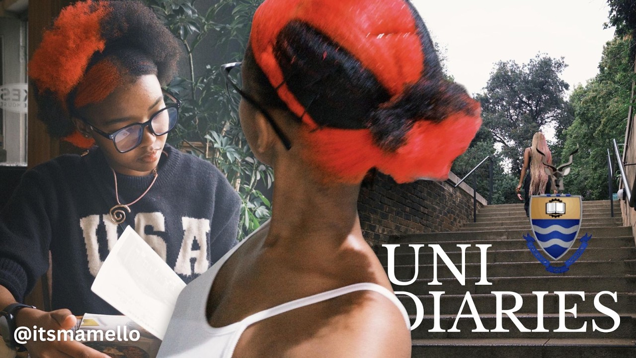 UNI DIARIES (EP 1) : WITS orientation, uni prep, res move in, hair, friends | South African YouTuber