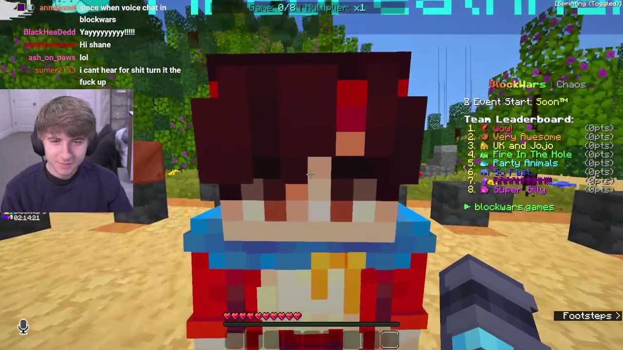 Purpled Block Wars Chaos Team Very Awesome