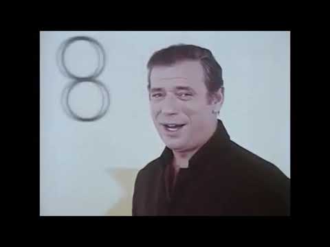 Yves Montand - Page d'écriture (Jacques Prévert) - Show TV HQ STEREO 1968