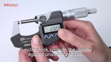 New IP65 Coolant Proof Micrometer