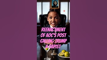 Young AOC Slams Trump on Epstein Files in AI Video!