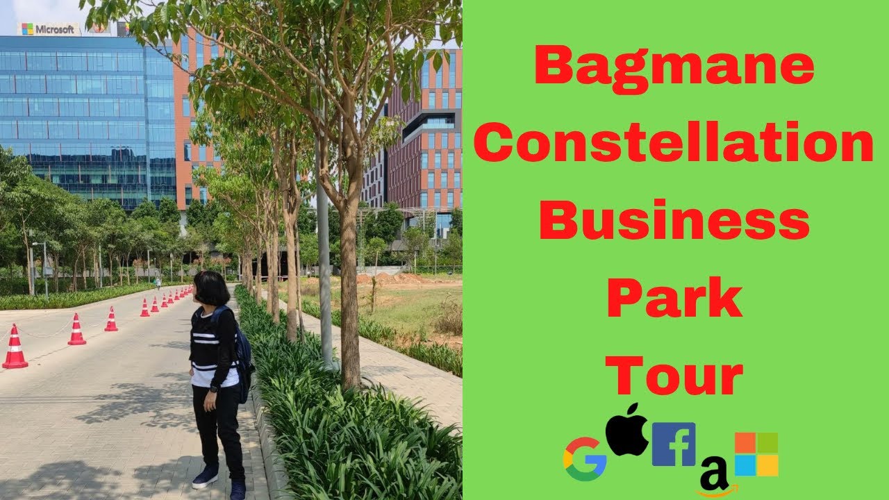 Microsoft tour, Bagmane Constellation business park tour, tour of