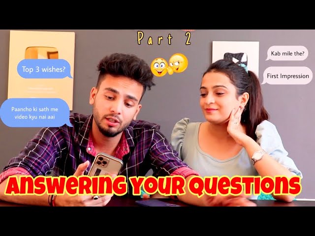 Answering Your Questions Part 2 - Kirti Mehra Elvish Yadav class=