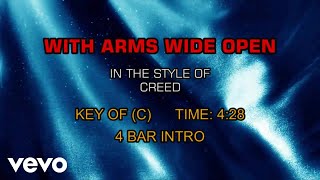 Creed  With Arms Wide Open karaoke