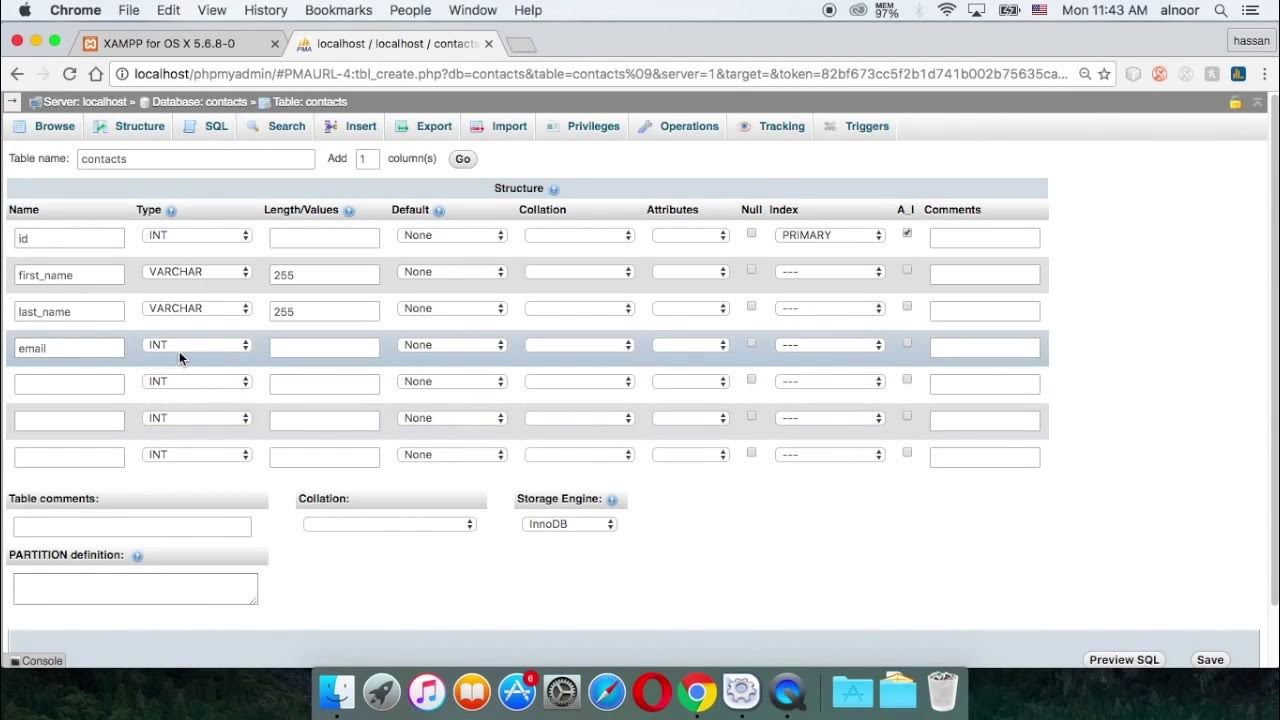 The SQL CREATE TABLE Statement - YouTube