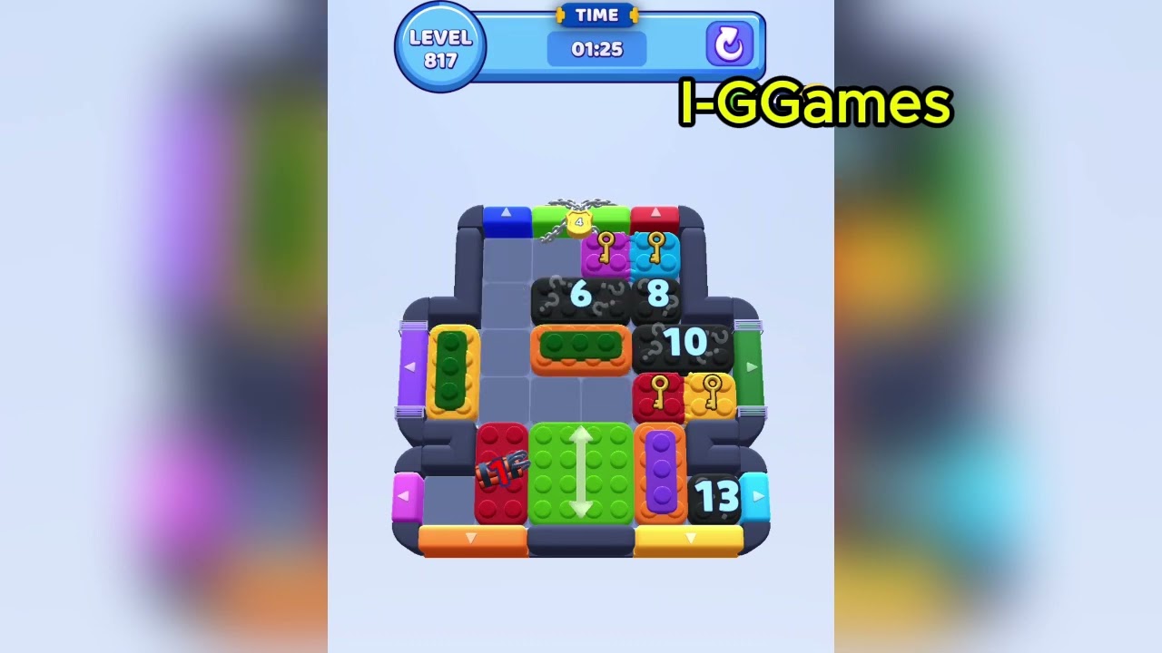 Color Block Jam Level 817 - YouTube