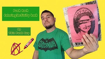 I Color A Punk Rock Activity Book