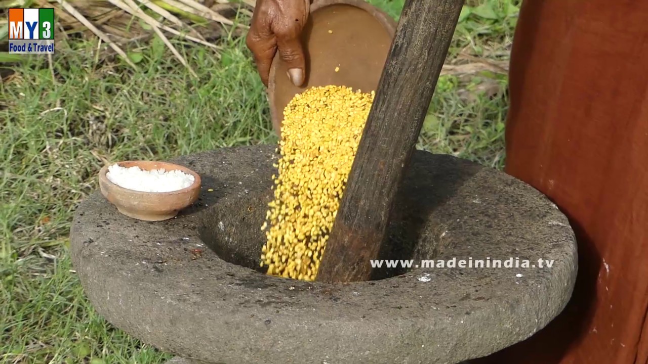 #Oldest Traditional Side Dish Recipe for Breakfast | #Fried Green Gram Powder | Moong Dal Powder | STREET FOOD