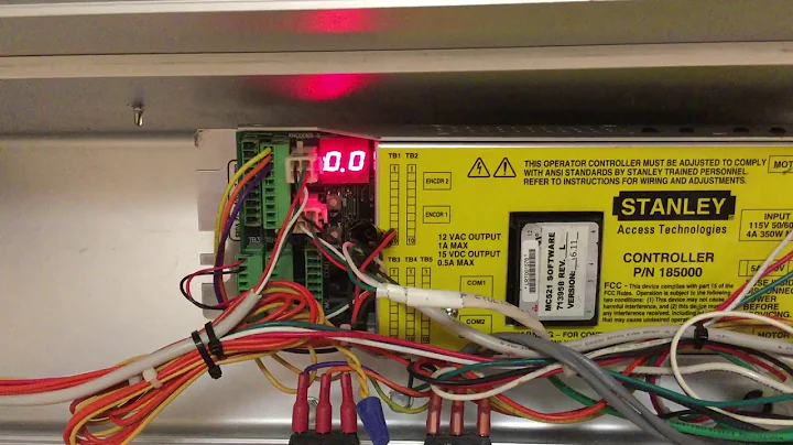 Mc521 resetting when trying to open