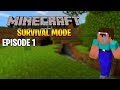 Slayyzie Plays Minecraft Survival - Episode 1 (Getting Started)