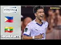Philippines vs Myanmar | International Friendly 2026 Full Match Highlights