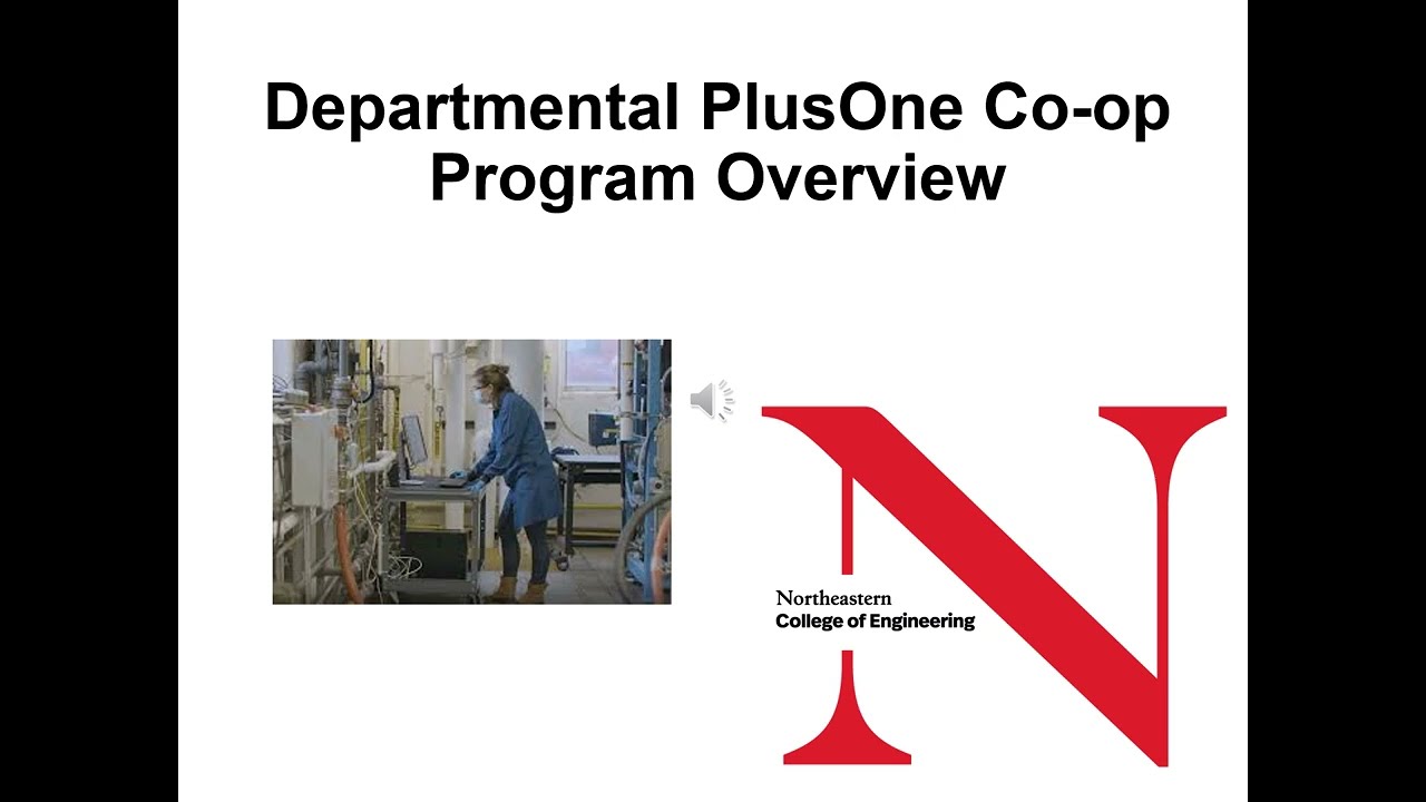 Plusone Master'S Co-Op - Northeastern University College Of Engineering