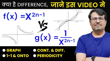 x^(2n-1)Function and 1/x^(2n-1) Function | x^(2n-1) Function and 1/x^(2n-1) Function by GP Sir