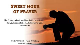 Video-Miniaturansicht von „SWEET HOUR OF PRAYER (Accompaniment with lyrics)“