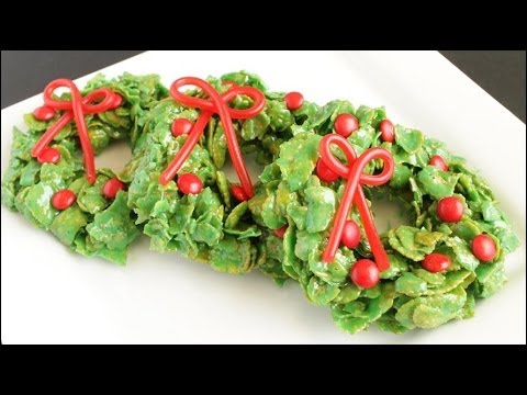 Christmas Cornflake Wreath Treats