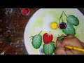 Pintando fresas con Alfre Severo.